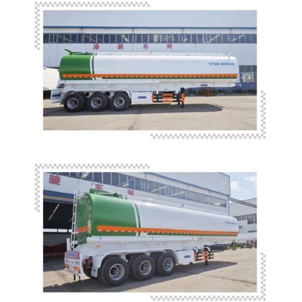 TITAN 45CBM Tri Axle New Fuel Tanker Trailer for Sale