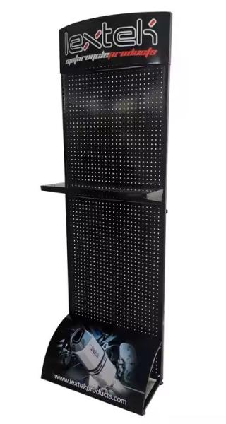 Heavy Duty Grocery Store Display Racks Trade Shows Powder Coated Wall Mount Gondola Shelving