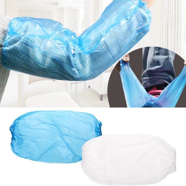 Disposable PE Sleeve Cover Waterproof , Disposable Plastic Sleeve Protectors