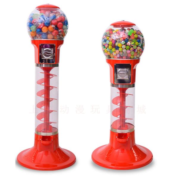 Capsule Toy Gashapon Vending Machine For Shopping Malls / Children's Parks