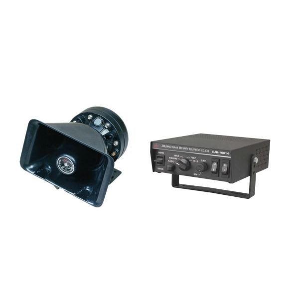 Сделайте электронную систему водостойким 100В ПА сирены полиции для предупреждения аварийной машины