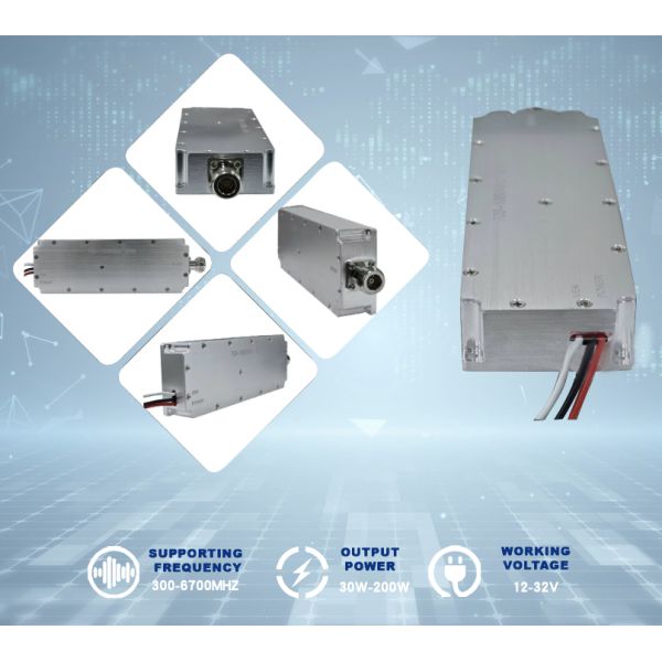 30W Jamming Module 100MHz - 6000MHz GAN Modules For Public Places