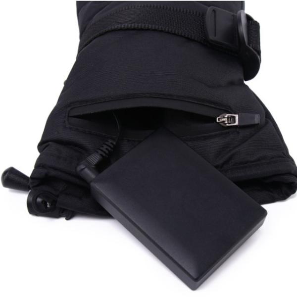 Anti Slip Thermal Heat Gloves  PU Leather Composite Fiber Heating Element