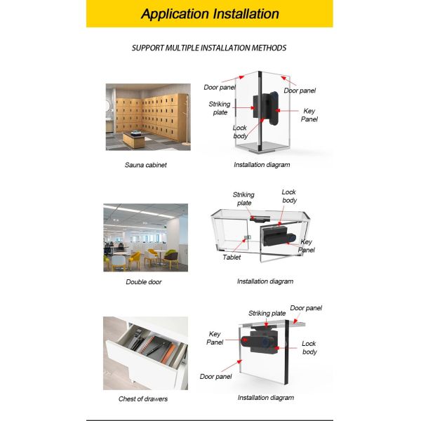 Security Management Function Great Material Cabinet Drawer Lock For Cabinet Family