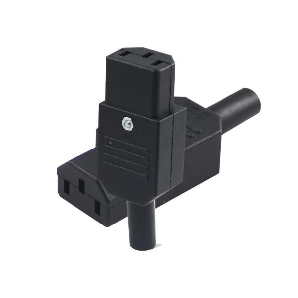 Premium Heavy Duty 18AWG 3 Prongs IEC 60320 C13 Cordon d'alimentation pour moniteur de serveur informatique, 250V 10A 3M avec PVC flexible certifié CE RoHS