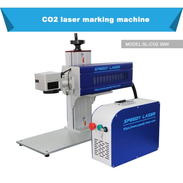 Galvo CO2 30W Laser Engraving Machine / CO2 Laser Marker For Engraving Wood Acrylic
