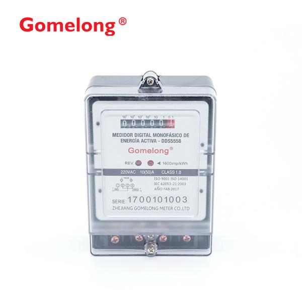 2022 Most Popular Analog And Digital Type Single Phase Digital Electric Energy Meter