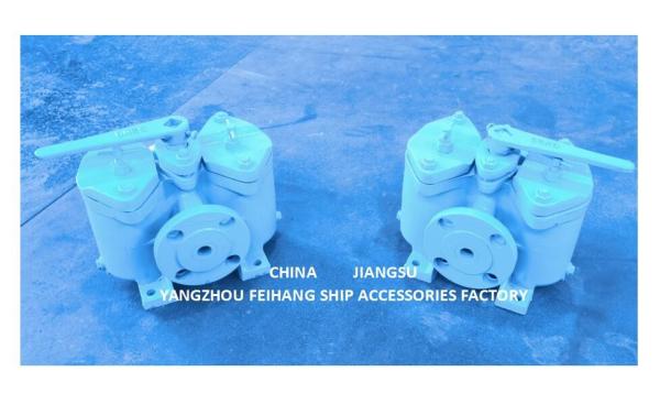1-DN25 Double Oil Strainers & Duplex Oil Strainer & Double Oil Filter & Duplex Oil Filters