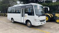 Coaster Mini Bus Yuchai Engine Mudan MD6668 25 Seats 2+2 Seats Layout New Air Conditioner
