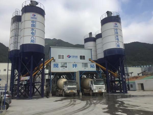 Ready Mix Hzs60 Concrete Batching Plant with 30m Belt Conveyor