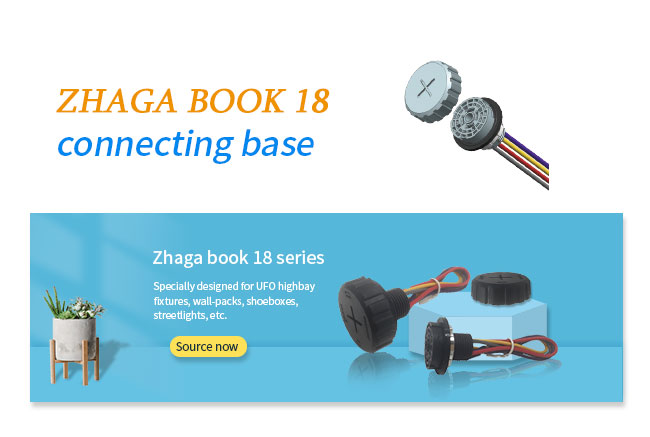 IP65 НЛО Highbay Малый размер Zhaga Book 18 40 мм Диа Подключающий разъем