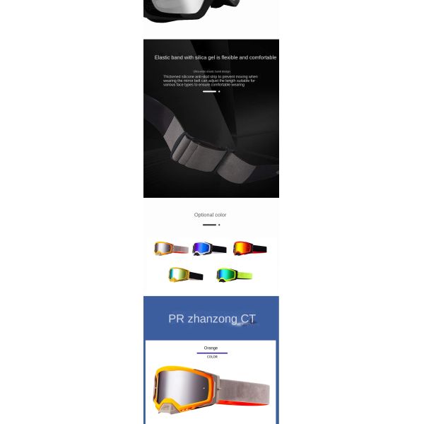 2025 New Model Colorful Coated Ski Goggles - Factory Customized - Anti-fog and Anti-glare Multi-color Snowfield Eye Protection Equipment