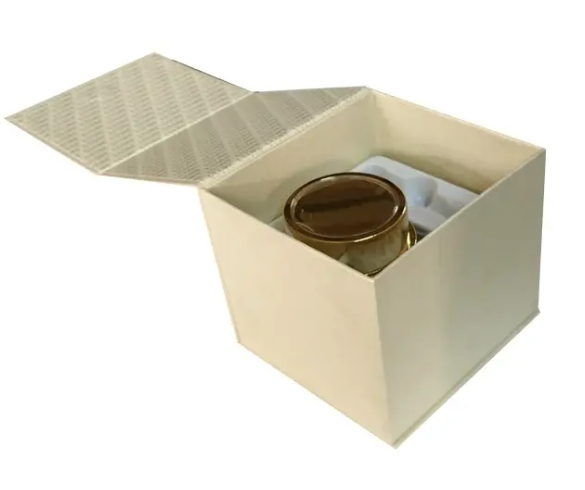 Роскошный магнитный логотип на заказ Подарочная парфюмерная коробка для косметической упаковки