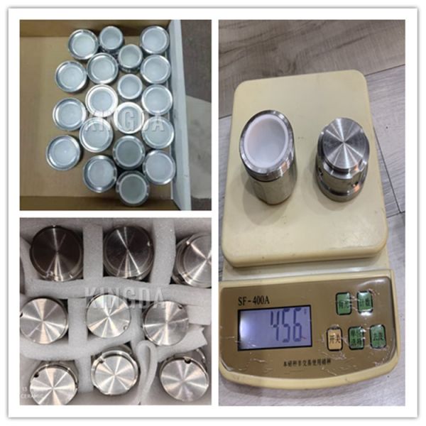 RETSCH Микшерные мельницы совместимые 10 мл циркониевой шлифовальной банки с нержавеющей стали литья