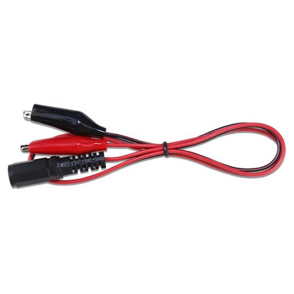 12V  DC 5.5x2.1mm Female Barrel Jack to Alligator Clips Power Cable Connectors for CCTV Security Camera