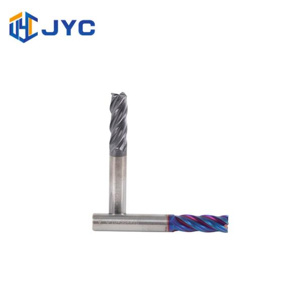 CNC Freze Carbide Milling Cutters 4 Flutes Roughing Endmill Milling Tool