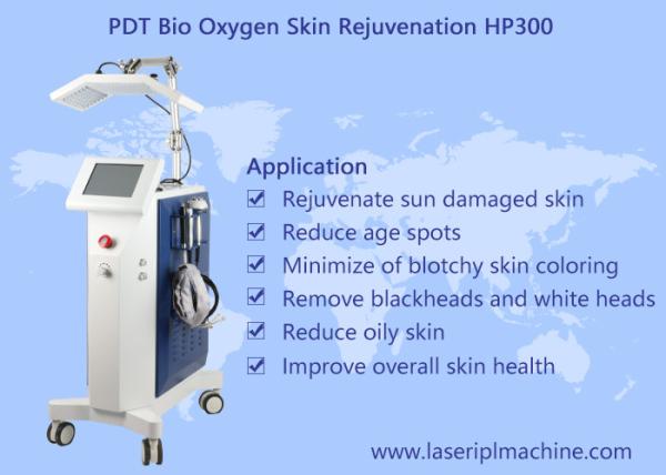 5Mhz Pdt conduziu a máquina facial leve dos cuidados com a pele da casca da máquina/jato da terapia