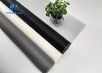 18*16 Maillage en fibre de verre noir gris blanc Maillage en tissu pour la protection de la vie privée de la porte et de la fenêtre