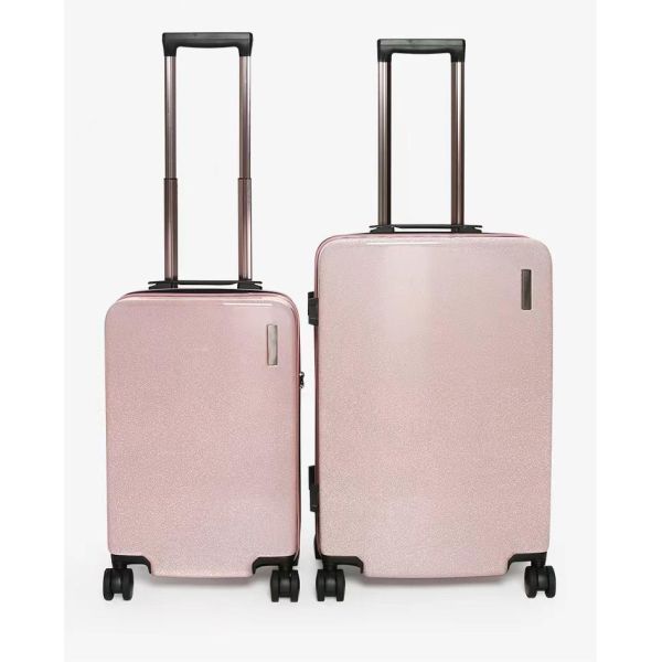 Novelty Hard Side Carry On Luggage Hard Cover Luggage With Electroplating
