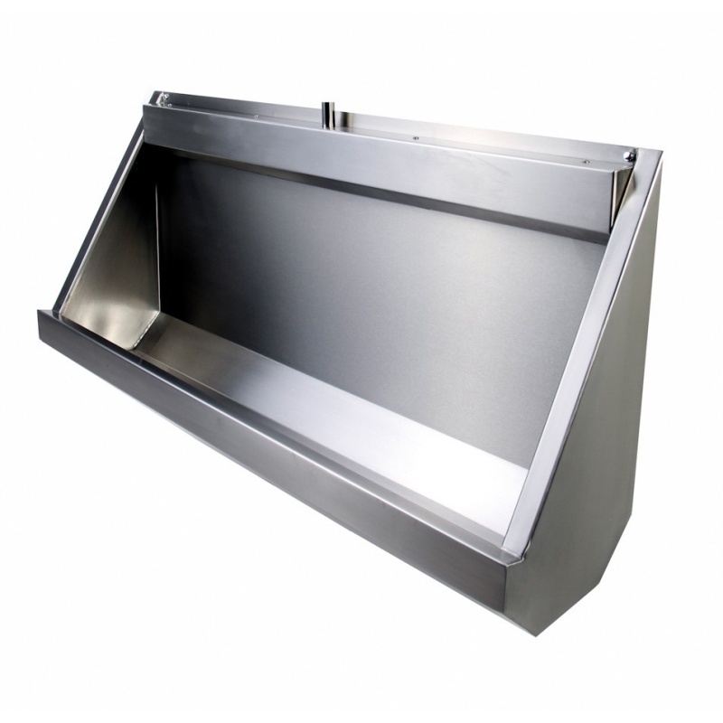 Professional Production Of 304 Stainless Steel Urinal Factory School Customizable Sizes Urinal For Sports Venues Men'S Metal Public Toilet Equipment