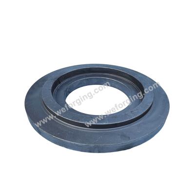 Customized Rolled Steel Rings Axle Shaft Forging Hot Galvanized Forged Steel Ring Large Ring Gear Forge