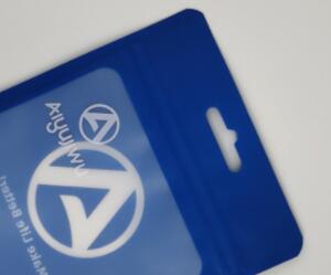 PE PET Matte Consumer Electronics Packaging Custom Logo For Cable Earphone Charger