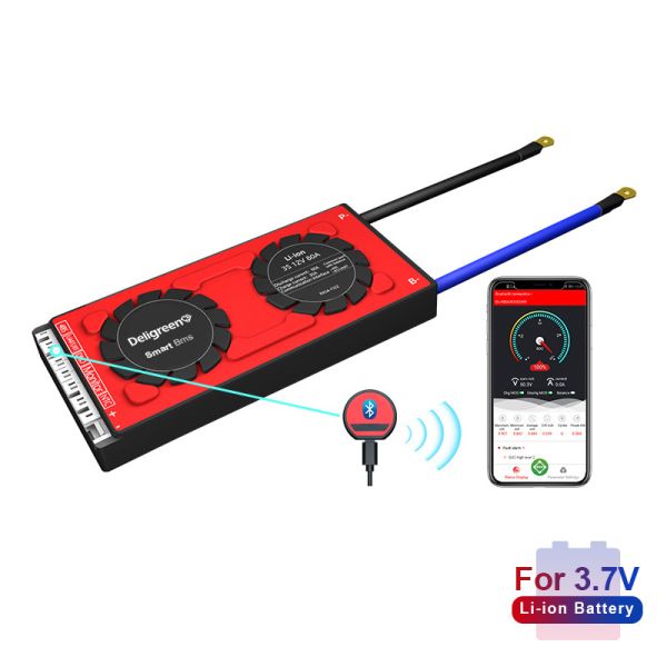 Smart Li-Ion Battery Management System BMS 3S 12V 80A-120A for Energy Storage with Waterproof Design