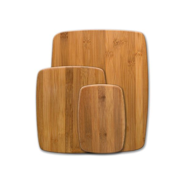Bamboo cutting board set - Strong, Durable, No knife dull and Eco friendly for bamboo chopping board set