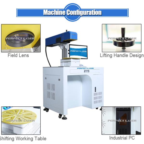 20W 30W 50W 4-8 Position Multi-station Fiber Laser Marking Machine for Stainless Steel