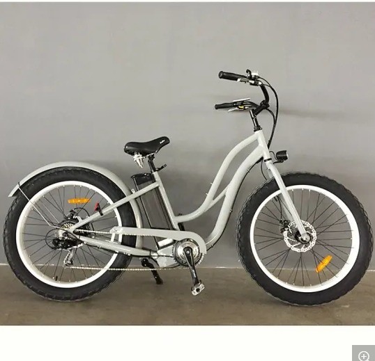 26 Women Frame 17AH Lithium Battery 1000W Electric Cargo 48V Electric City Bicycle