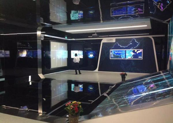 55 Inch 5.3mm SNB HD LED Wall Splicing Screen Built In Exhibition Show Room