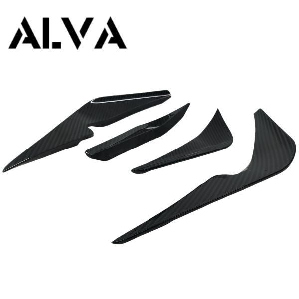 Replace and upgrade AMANS Style Dry Carbon Front Bumper Flaps Lotus Emira OEM Fit Aero Body Kit