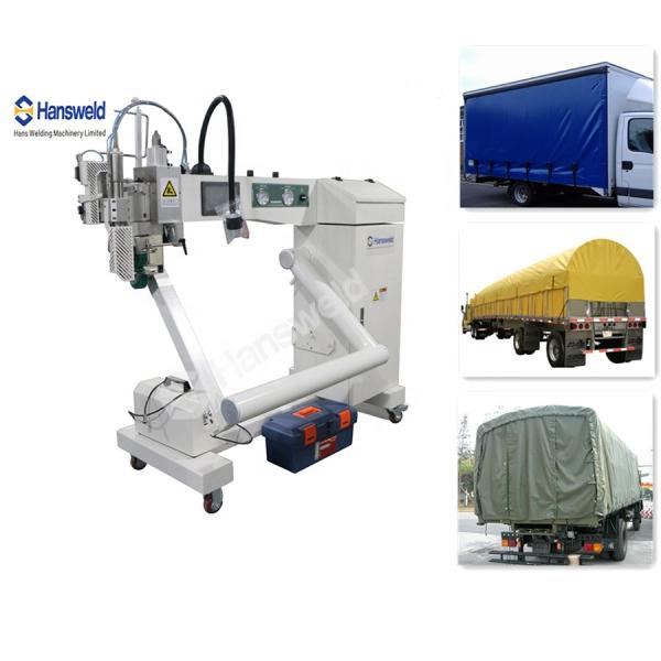 Ball Making Hot Air Welding Machine 18m/Min 700 Degree Vinyl Tarpaulin Welder
