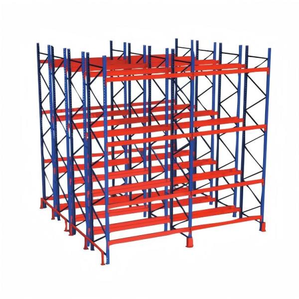 Anticorrosive Double Deep Selective Racking , Warehouse Storage Racking Metal Shelving