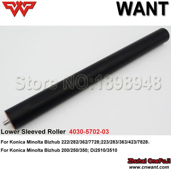 Konica Minolta Bizhub BH250 222 282 362 Di2510 3510 350 223 283 7828 363 423 OEM New Lower Roller Printer Parts
