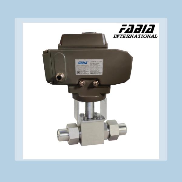 Electric  Ball Valve Two Way Butt Welding Ball Valve  1 2  3/4 High Pressure