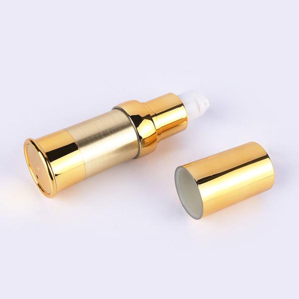 pulvérisateur de brume de crème hydratante d'estampillage d'or de pompe de 15/30/50 ml 2oz Airlesss