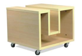 America style mid century wooden coffee table furniture