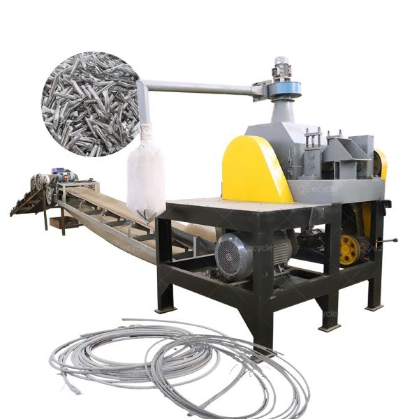 ACSR Shredding Chopping Equipment Aluminum Recycling Machine