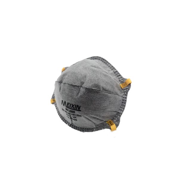 FFP2 Carbon Disposable Dust Mask With Latex - Free Elastic Strap CE Approved