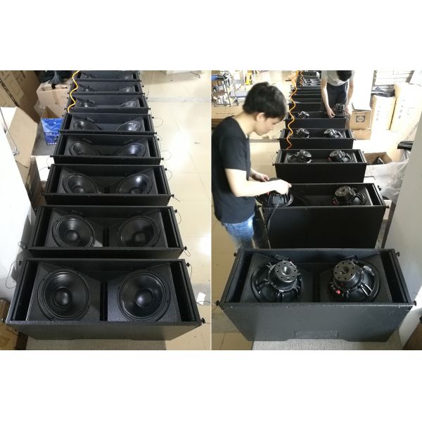60Hz Disco 680W Line Array Speaker With 1.4