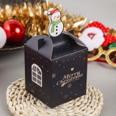 Caixa de presente por atacado do Natal que empacota caixas de presente de empacotamento do papel dobrável