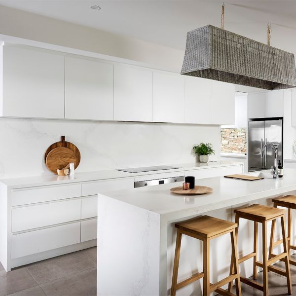 ABS Adjustable Leg Lacquer Kitchen Cabinet With Drawer Slides