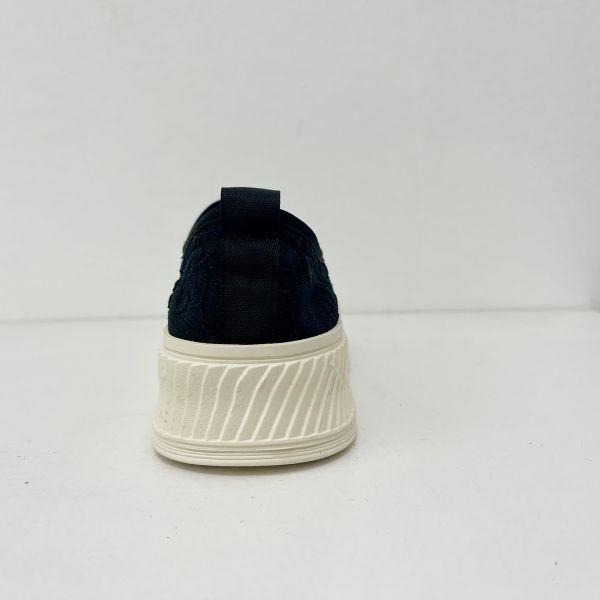 Comfort Ladies Black Espadrilles High Top Outdoor Stylish Non Slip Shoes