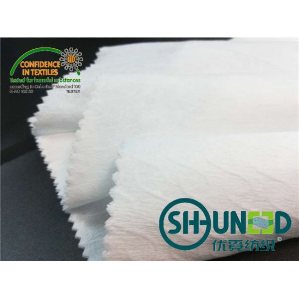 3Д выбило ткани Нонвовен Спуньласе 65% Тенсел и вес 35% полиэстер 60ГСМ