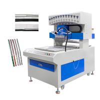 12 couleurs machine de distribution de silicone personnalisée pour les pantoufles PVC étiquette en silicone