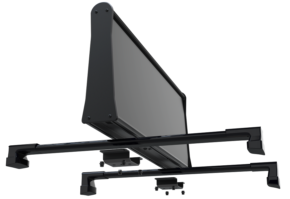 Экран двойника дисплея СИД 4G крыши такси IP65, который 4500nits Wifi GPS встали на сторону