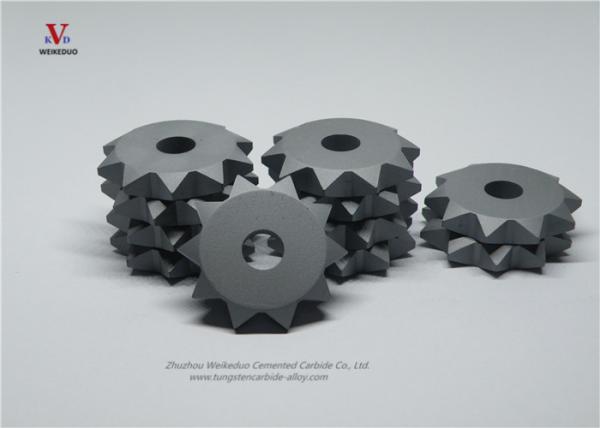 Bush Hammer Tungsten Carbide Inserts Tips Durable Pressing And Sintering