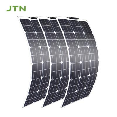 12V 24V Mono Flexible Pv Panels Rollup Solar Panel 160W 250W 220W