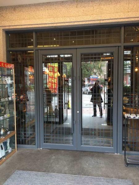96x80 UPVC Double French Doors For Commercial